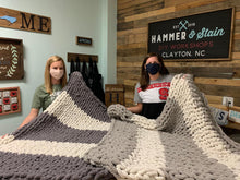 Made to Order - Cozy Hand Knit Blanket