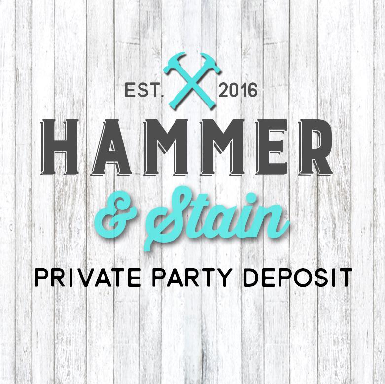 5.22.19 (6:00pm) - Private Party Deposit